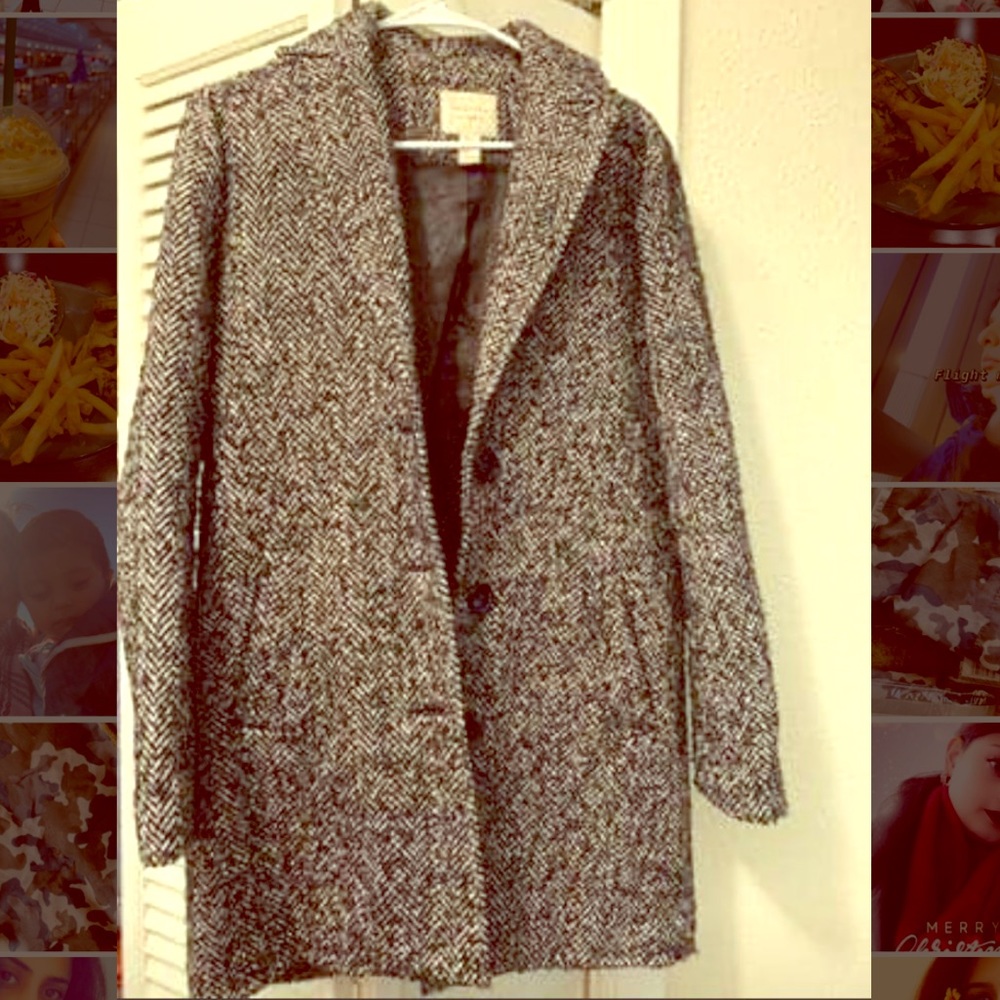 Women winter double breasted coat